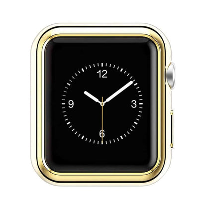 Protective frame case for Apple iWatch 7 (45mm) - Rose Gold