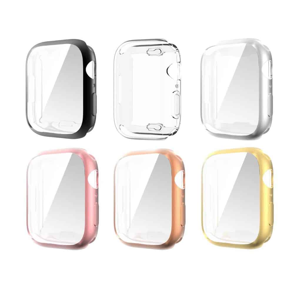 Protective frame case for Apple iWatch 7 (45mm) - Silver
