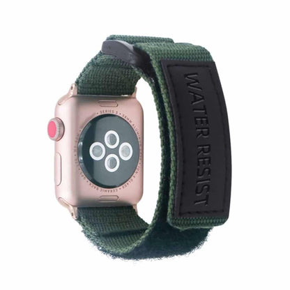 38/40/41mm Apple Watch surfing water-resistant nylon strap - Green