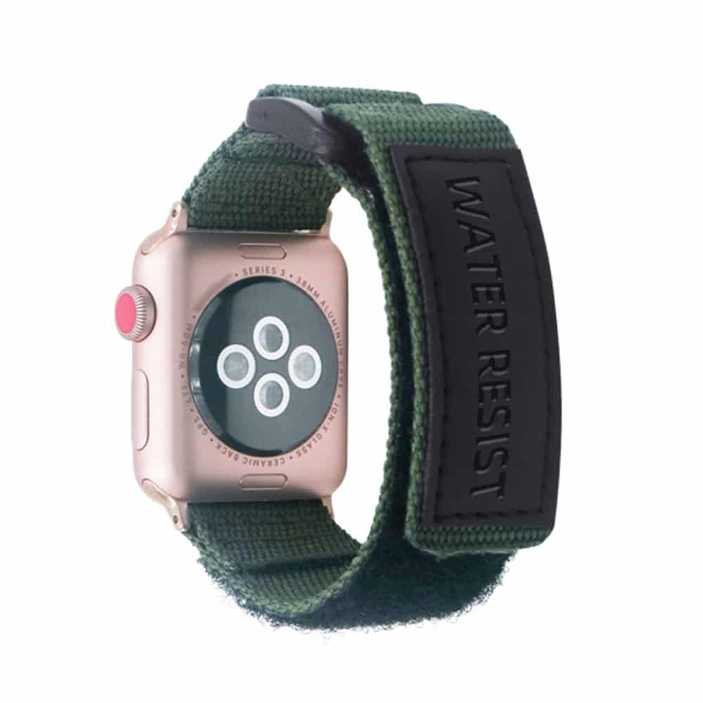 42/44/45/49mm Apple Watch surfing water-resistant nylon strap - Green