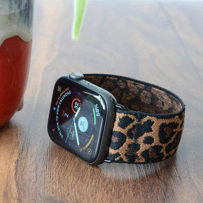 38/40/41mm Apple Watch nylon strap - Leopard (S-M)