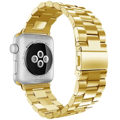 3 Link Stainless Steel Band for Apple watch 38/40/41mm  - Blue + Link removal tool