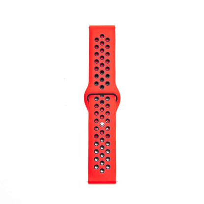 Silicone Strap for 38/40/41mm Apple Watch (S/M) - Grey & White