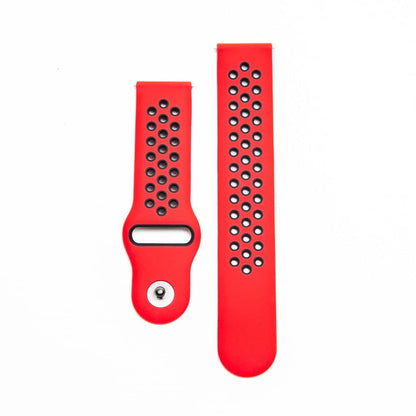 Silicone Strap for 38/40/41mm Apple Watch (S/M) - Grey & White