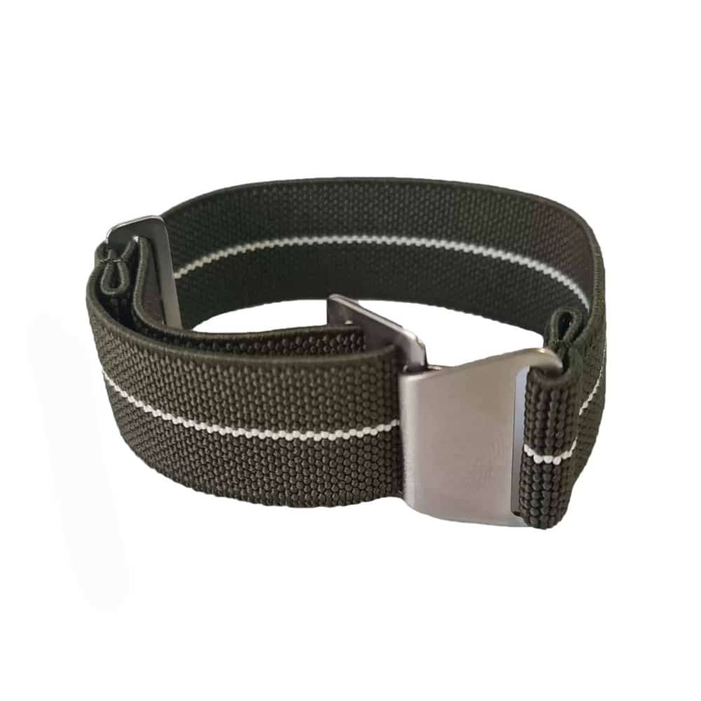 22mm Paratrooper watch straps - Army Green