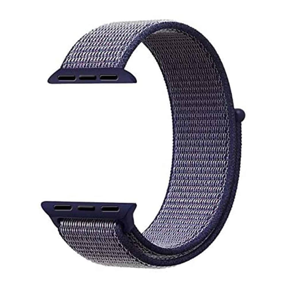 Velcro Nylon Strap for 42/44/45/49mm Apple Watch- Yellow