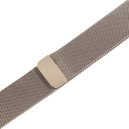 Stainless Steel Milanese Loop Strap for 42/44/45/49mm Apple Watch- Retro Gold