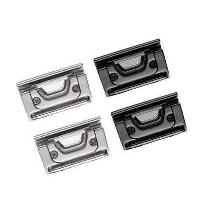 20mm Steel Adapter Connectors for Garmin Fenix 5S- Black