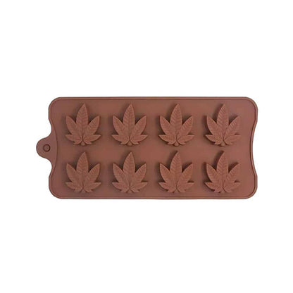 leaf silicone candy mould, 1pc/pack