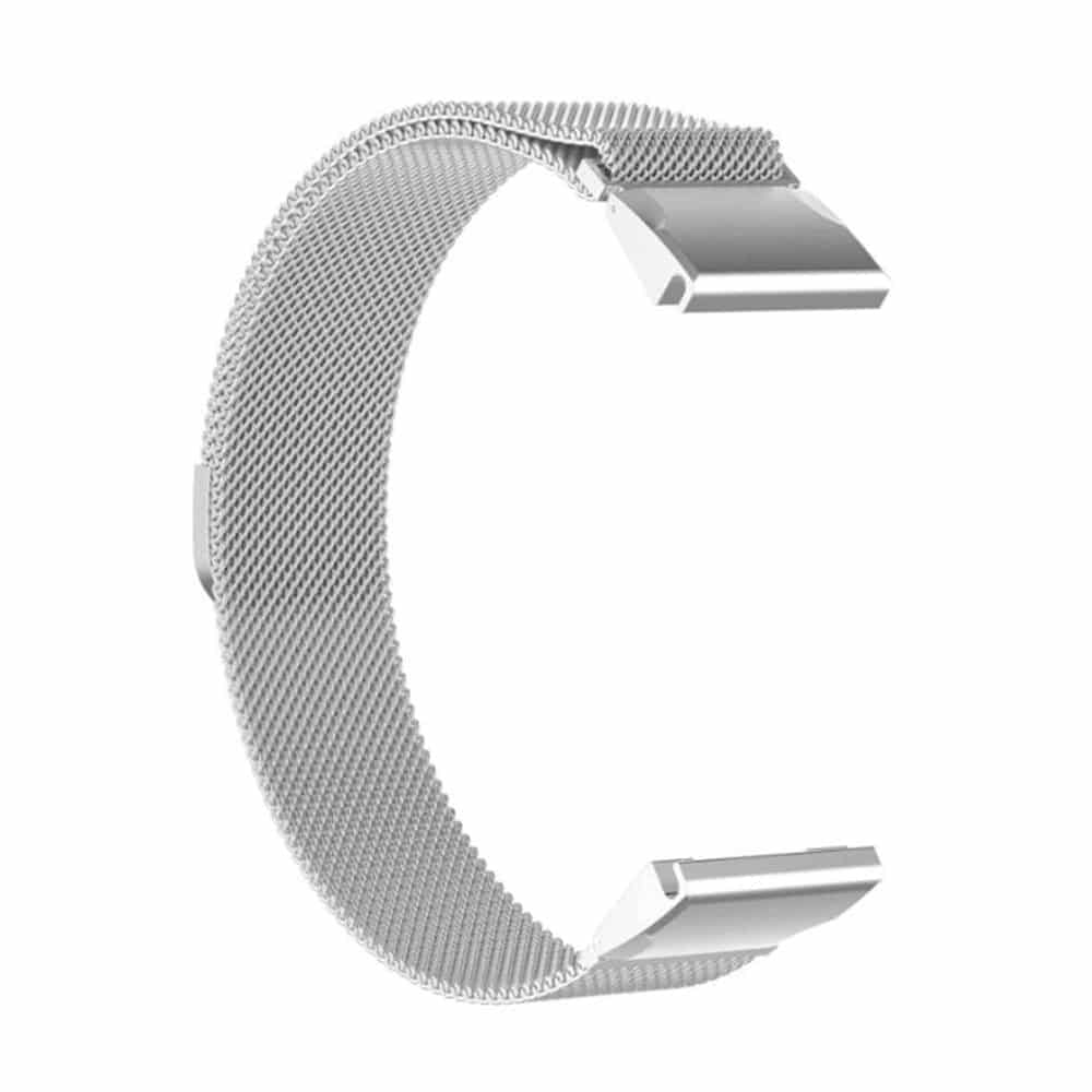 20mm Stainless Steel Milanese Strap for Garmin Fenix 5S-Silver