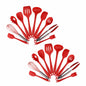 10-Pack Silicone Spatula Whisk Tong Spoon Kitchen Utensil Set x 2 Combo