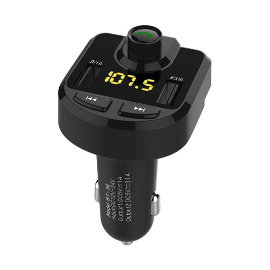 Bluetooth FM Transmitter Wireless In Car Radio Adapter Music Player Hands Free Calling Car Kit Dual USB Charger Support Bluetooth Micro SD Card TF Card USB Disk