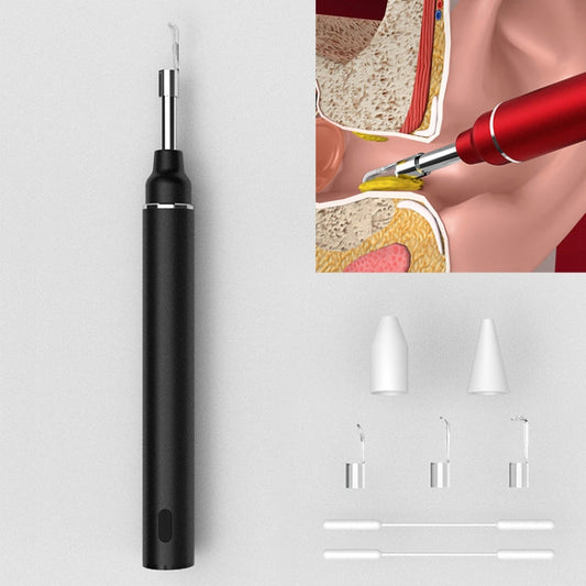 Timesiso P40 2 4G WiFi 3 9mm 5 0MP HD Visual Earpick Digital Endoscope with 6 LED Lights Black