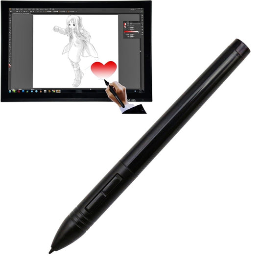 Huion P801 Rechargeable Digital Pen Stylus Mouse Digitizer Pen for Huion Graphics Tablet Black