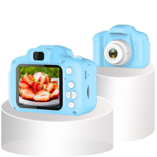 13 0 MP Card Reader HD Children Toy Portable Digital SLR Camera Blue