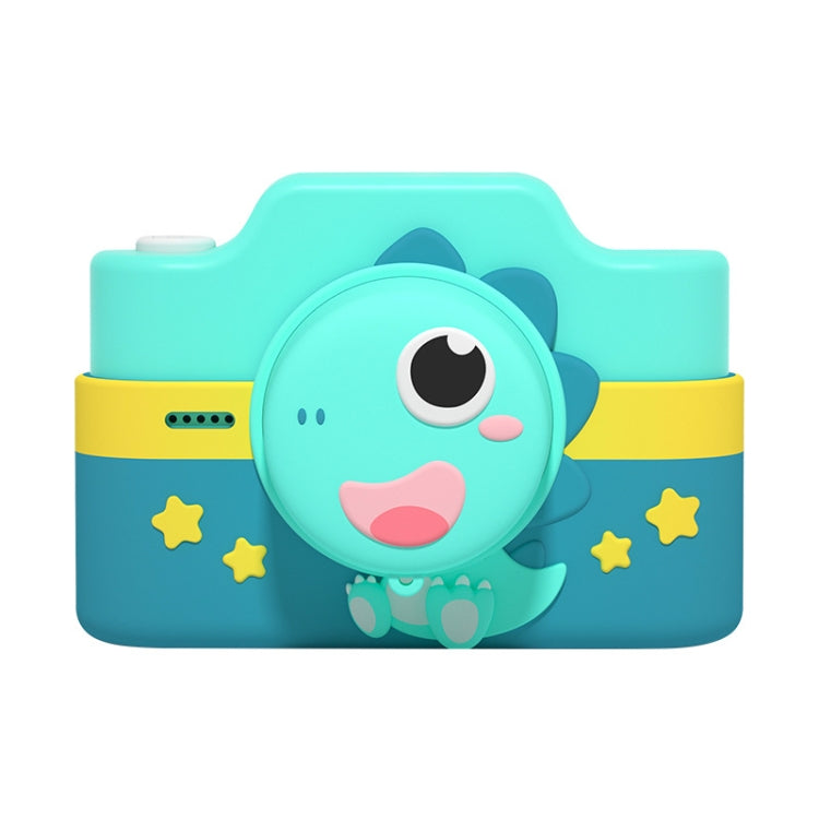 C4 Small Dinosaurs No Card Mini Children Cartoon Touch Screen High Definition Dual Lens Digital Camera Toy