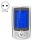 24 Mode Digital Electronic Pulse Massager Intelligent Whole Body Physical Therapy Meridian Massager Specification EU Plug Silver