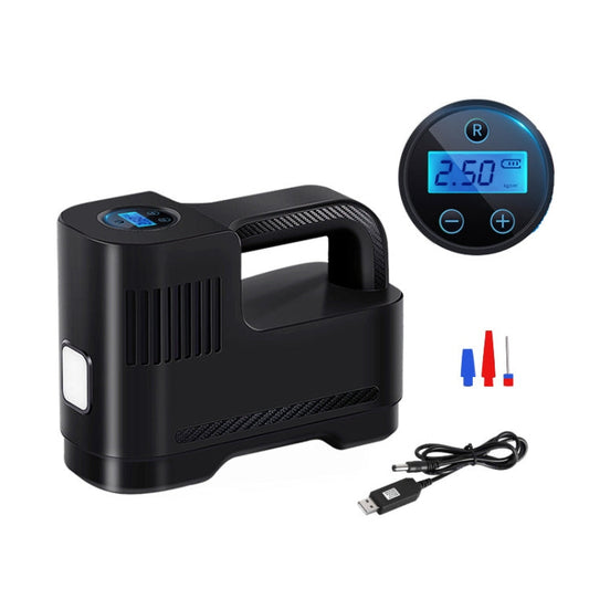 Portable Multi Function Smart Car Inflatable Pump Electric Air Pump Style Wireless With Light Digital Display