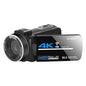 KOMERY AF2 5600PX 18X Zoom 4K Digital Video Camera Black