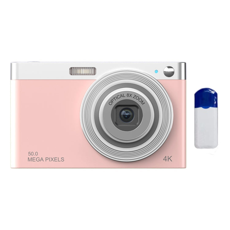 C13 2 88 inch 4K 8X Optical Zoom Telescopic Lens HD Digital Camera Spec Pink Card Reader Wiper