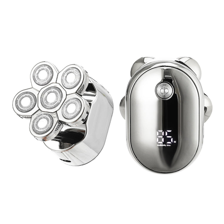 VGR V 395 2 in 1 Six blades Intelligent Digital Display Electric Shaver