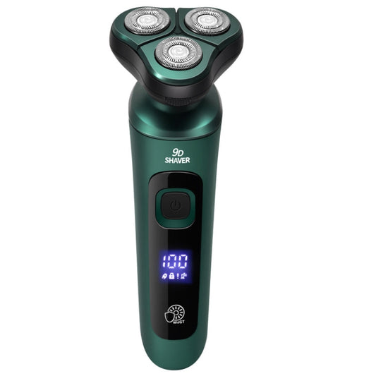 Standard Version Smart Electric Shaver LCD Digital Display Three head USB Rechargeable Floating Razor