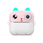 Children Instant Camera Mini Thermal HD Printer Video Photo Digital Camera Spec Standard Pink