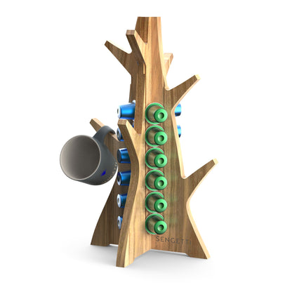 Mug Coffee Pod Tree Acacia wood Sengetti by Andy Cartwright