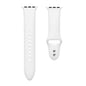 38/40/41mm Apple Watch  Slim Style Silicone Strap - White