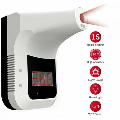 Wall mounted Automatic Infrared Digital Forehead Thermometer