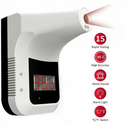Wall mounted Automatic Infrared Digital Forehead Thermometer