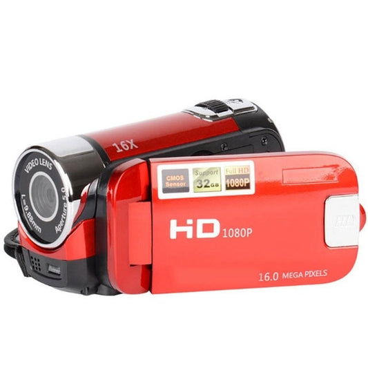 16X Digital Zoom HD 16 Million Pixel Home Travel DV Camera US Plug Red